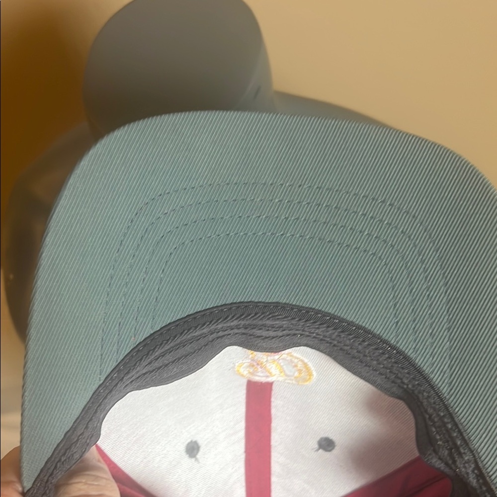 Richardson Philadelphia Phillies Baseball Cap with Yellow 'P' Logo Size Lg-XL - Picture 9 of 10